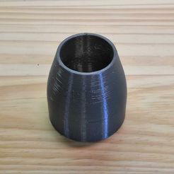 IMG_20210704_163257.jpg STL-Datei Reduzierhülse für Saugschlauch 58/35 mm kostenlos・Design für 3D-Drucker zum herunterladen