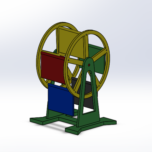 rotating PHOTO WHEEL 3D model