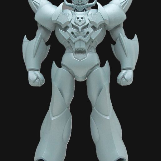 1.jpg Mazinger Z Kaiser Skull Statue, Head Length 150mm Figure 3D STL file for printing