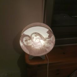 WhatsApp-Image-2023-03-11-at-19.59.58.jpeg STL file A circle shape base for lithophane lamp・3D printing template to download