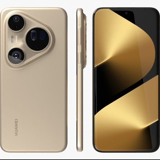 📱 Huawei Pura 80 Ultra Gold・ STL File for 3D printing・Cults