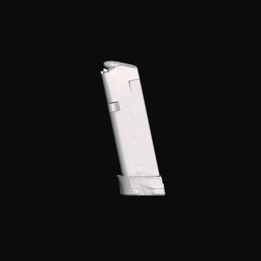 Glock 43X Magazine Real Size Scan 3d Mold