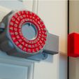 49814ec92636a778fc41859d6da2520f_preview_featured.jpg Free STL file Deadbolt Combination Lock・Model to download and 3D print