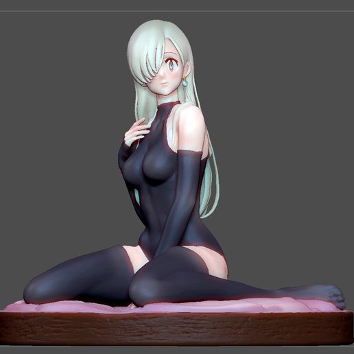 🫦 ELIZABETH LIONES Seven Deadly Sins ANIME SEXY GIRL CHARACTER