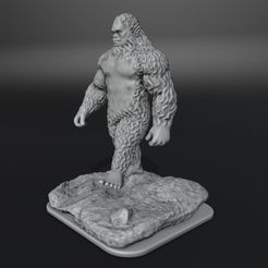2022-12-26-20_09_25-Blender_-C__Users_lowri_OneDrive_Desktop_Sasquatch_Files_Sasquatch.blend.jpg Fichier 3D Sasquatch (Bigfoot)・Design pour imprimante 3D à télécharger