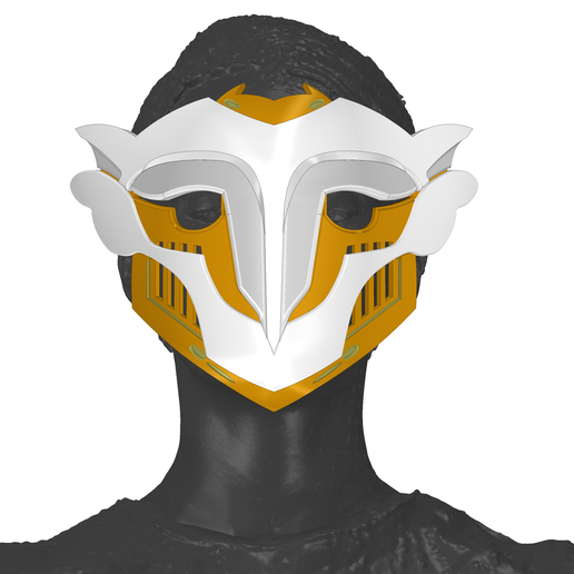 Ekko Facemask | Owl Facemask | Adjustable Fit | Wearable Cosplay Replica | By Collins Creations 3D 3D model