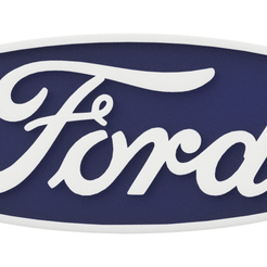 Screenshot_25.png Archivo STL gratis El emblema del logo de la pared de Ford・Objeto de impresión 3D para descargar, mcko
