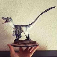 20230102_135153.jpg STL file VELOCIRAPTOR PLUMADO, DINOSAURIO・3D printable model to download