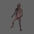16.jpg Animated Zombie woman-Rigged 3d game character Low-poly 3D model