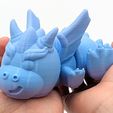 FLEXI-PYRO-03.jpg Articulated Pyro, our cute flexi dragon fidget toy, its articulated and printed in place