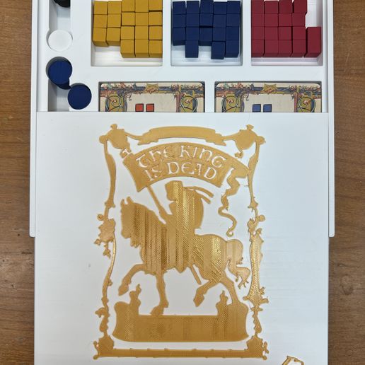 🤴 The King Is Dead Second Edition Board Game Organizer | Insert ...