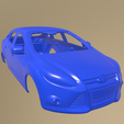 d26_014.png Archivo STL Ford Focus Sedan 2011 Imprimible Coche En Partes Separadas・Objeto de impresión 3D para descargar