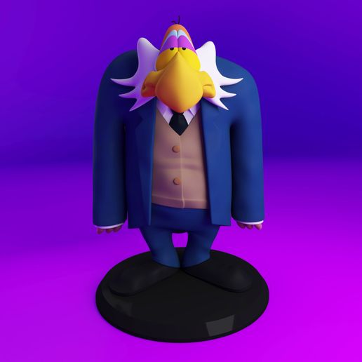 03_plastico.jpg 3D printable file of Igor from Count Duckula
