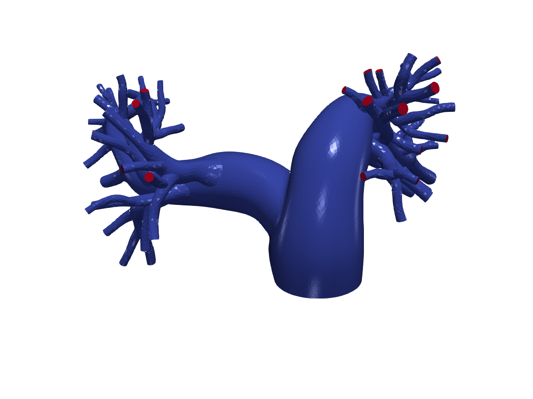 Download Obj File 3d Model Of Pulmonary Arteries 3d Printer Template Cults