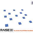 Raise3DN2PlatformTest.JPG Raise3D N2 (Plus) Platform Calibration Test