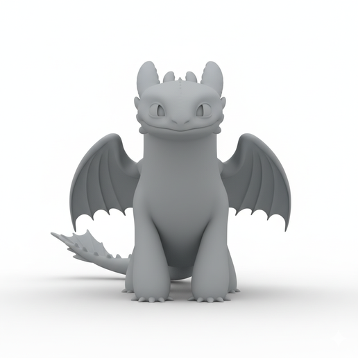 Bonus files available LINK IN BIO🔥3D model of Toothless, full body ...