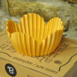 FRIES_BOWL.jpg STL file CHIPS BOWL・Model to download and 3D print