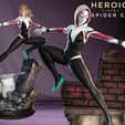 01.jpg HEROICAS - FIGURE 3 - Spider Gwen - 3D PRINT MODEL