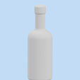 wine-bottle-blue-render.png Beer bottle/ wine bottle miniature, perfect for fantasy role-playing games (RPG) set/wargaming landscape