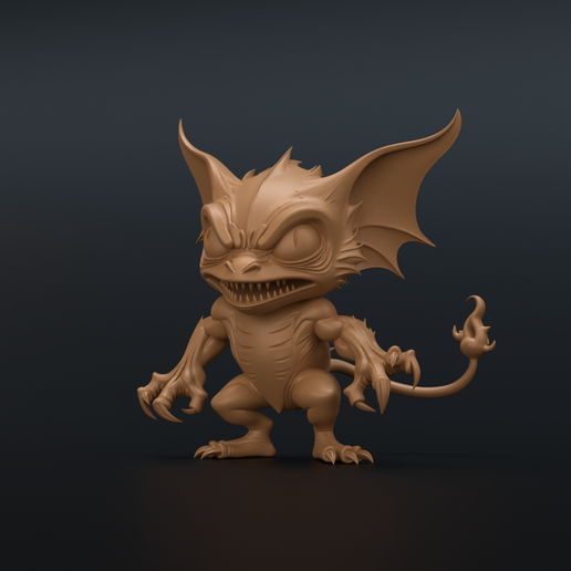 Scaley Creatureling 3D model
