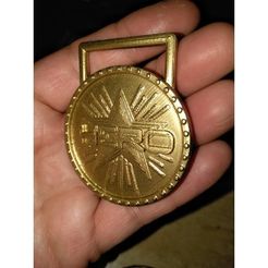 017c73e651924f389a7f7f93bca6e1a4_preview_featured.jpg Fichier STL gratuit MÉDAILLE DU RALLYE DE L'ÉPAVE.・Objet pour impression 3D à télécharger