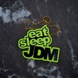 Eat-Sleep-JDM-1.jpg Eat Sleep JDM Charm - JCreateNZ
