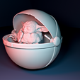 yodanahled obrazek.png Baby Yoda with a double openable ball