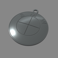 Llavero_BMW_Render_01.png Файл STL Брелок с логотипом BMW・Модель для загрузки и 3D печати