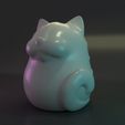 gato urna.jpg STL file Cat Urn・Design to download and 3D print
