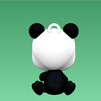 03.png Baby Panda Keychain