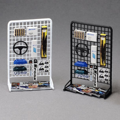 resim_2023-05-11_123247558.png STL file DIORAMA GARAGE wire wall 1:64 SCALE・3D print design to download