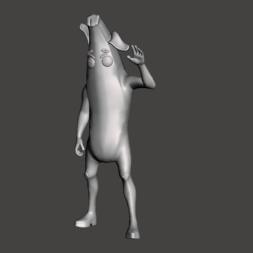 🦸 Peely (Fortnite)・ STL File for 3D printing・Cults