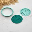 Cookie-Cutter-Fuel-Guage.jpg Fuel Gauge Cookie Cutter | Vehicle Dashboard Baking Tool | 3D Printed STL | Home Kitchen