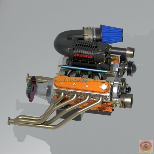 Chevy-LSX_Whipple_3.jpg CHEVROLET LSX 454/376 SUPERCHARGER - ENGINE