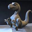 a42b7869779539.5b8d8b1117d2d.jpg Baby Trex for 3D Printing 3D model