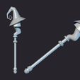 Render_02.jpg Kingdom Hearts - Cosplay Prop - Donald, Bastón de mago