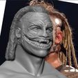 2.jpg WWE Bray Wyatt Fiend 3d print bust