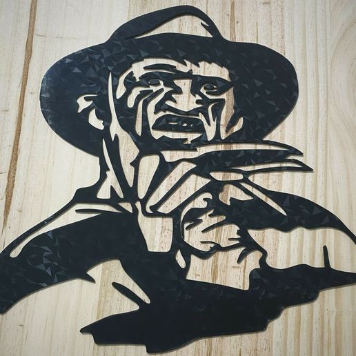 freddy krueger stencil