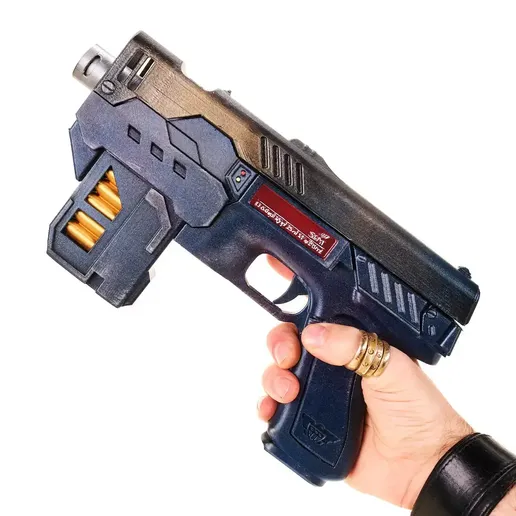 🧑‍⚖️ Lawgiver MK II Judge Dredd 2012 Pistol Gun Prop Replica