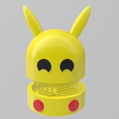 grinder.png Download STL file Grinder Pikachu • 3D print design, scurtade