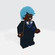 ELEVE-IMAGINAIRE-4minifig.png 12 Hogwarts students, Hedwig and 7 accessories