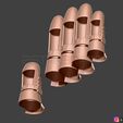 56.jpg Cloud Finger Armor - Final Fantasy VII remake PS4 For cosplay 3D print model