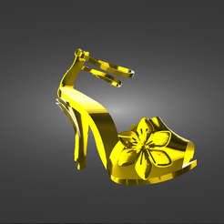 14.png Télécharger le fichier STL Chaussures pour poupées • Objet à imprimer en 3D, DashaV
