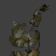 FNAF.png Modified Scraptrap FNaF Wearable Cosplay head Springtrap