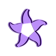 estrella de mar v1.stl mermaid packx4 cookie cutter
