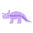 Tri-Flex-atops_v2.stl Triceratops Flexível
