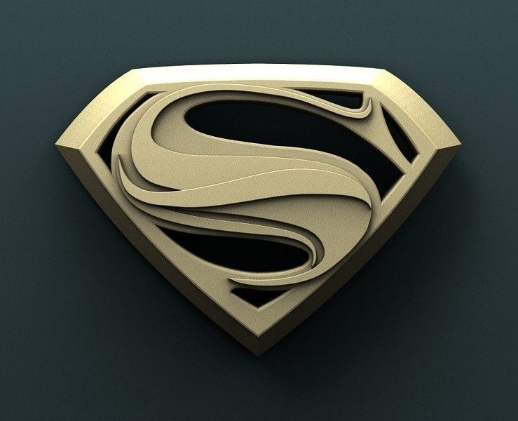 936. Superman.jpg STL-Datei Superman kostenlos・Vorlage für 3D-Drucker zum herunterladen, stl3dmodel