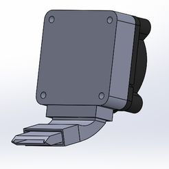 nozzle_cooling_adjustable.jpg Archivo 3D gratis Posición de soplado Tobera de ventilador axial ajustable Refrigeración・Objeto para impresora 3D para descargar