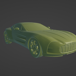 1.png STL file Aston Martin One-77・3D printable model to download