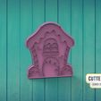 untitled.37.jpg Gingerbread House Gingerbread House Cookie Cutter M1